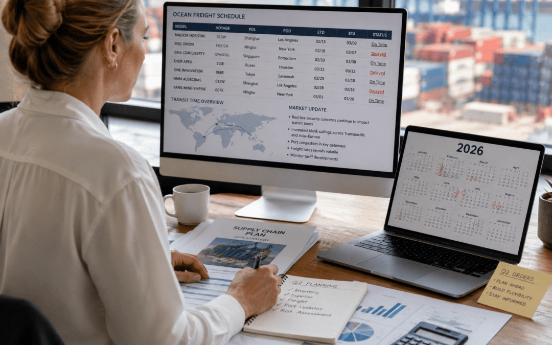 What Importers Should Expect from Global Shipping through 2026